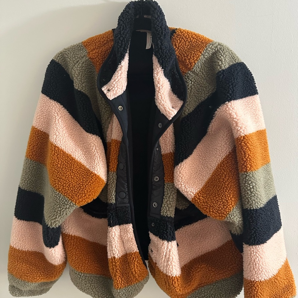 Free People Movement Rocky Ridge Fleece Jacket Size Medium - Picture 3 of 8